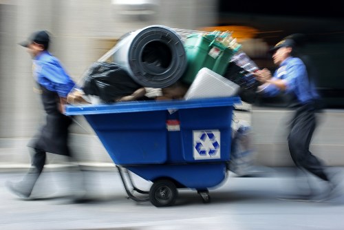 Organized packing of belongings for effective home clearance