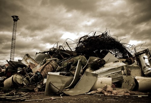 Recycling process for businesses in Finsbury Park